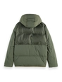 Scotch & Soda Hooded puffer jacket
