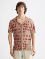 Scotch & Soda Jacquard knitted shirt