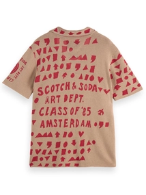 Scotch & Soda Jacquard knitted shirt
