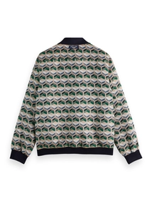 Scotch & Soda Jacquard tracksuit jacket