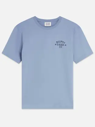Scotch & Soda Left chest artwork regularfit Tshir