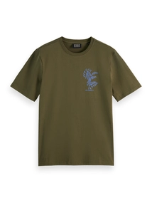 Scotch & Soda Left chest artwork t-shirt