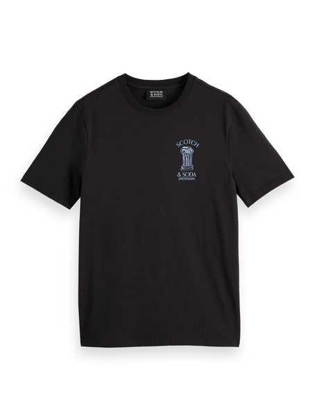 Scotch & Soda Left chest artwork t-shirt