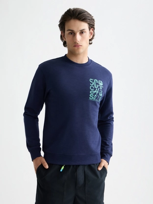 Scotch & Soda Left Chest Logo Sweatshirt
