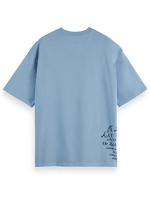 Scotch & Soda Loose-fit artwork t-shirt