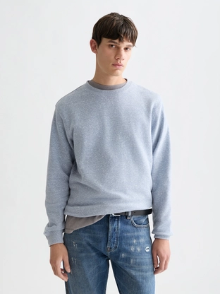 Scotch & Soda Melange regularfit sweatshirt
