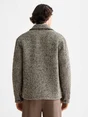 Scotch & Soda Multicoloured tweed wool-blend over