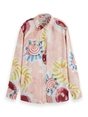 Scotch & Soda Printed relaxed fit shirt