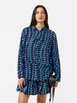 Scotch & Soda Printed relaxed fit shirt