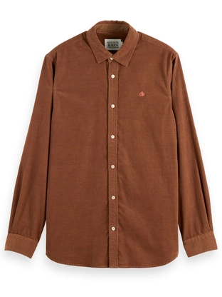 Scotch & Soda Regular-fit corduroy shirt