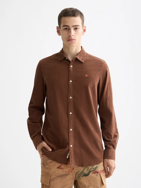 Scotch & Soda Regular-fit corduroy shirt