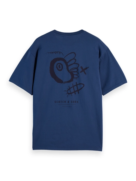Scotch & Soda Regular fit front and back artwork
