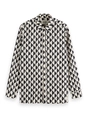 Scotch & Soda Regular fit geo-print shirt