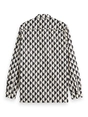 Scotch & Soda Regular fit geo-print shirt