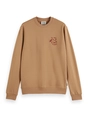 Scotch & Soda Regular fit left chest logo sweatsh