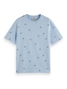 Scotch & Soda Regular fit micro AOP T-shirt