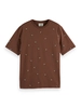 Scotch & Soda Regular fit micro AOP T-shirt