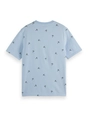 Scotch & Soda Regular fit micro AOP T-shirt