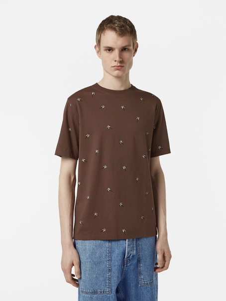 Scotch & Soda Regular fit micro AOP T-shirt