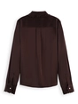 Scotch & Soda Regular fit shirt with ruffle