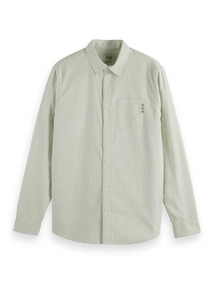 Scotch & Soda Regular fit striped oxford shirt