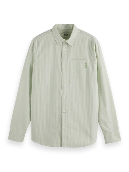 Scotch & Soda Regular fit striped oxford shirt