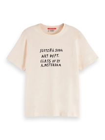 Scotch & Soda Regular fit T-shirt with chest artw