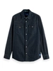 Scotch & Soda Regular fit western shirt in dark d