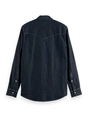 Scotch & Soda Regular fit western shirt in dark d