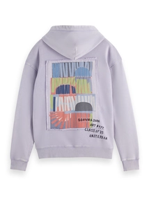 Scotch & Soda Relaxed-fit artwork hoodie