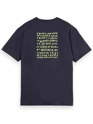 Scotch & Soda Relaxed-fit artwork t-shirt