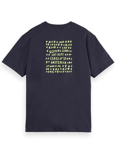 Scotch & Soda Relaxed-fit artwork t-shirt