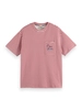 Scotch & Soda Relaxed-fit double face jersey pock