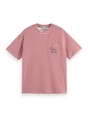 Scotch & Soda Relaxed-fit double face jersey pock