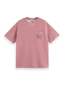 Scotch & Soda Relaxed-fit double face jersey pock