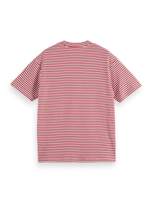 Scotch & Soda Relaxed-fit double face jersey pock