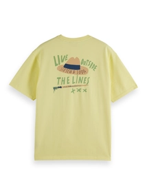 Scotch & Soda Relaxed-fit front and back artwork