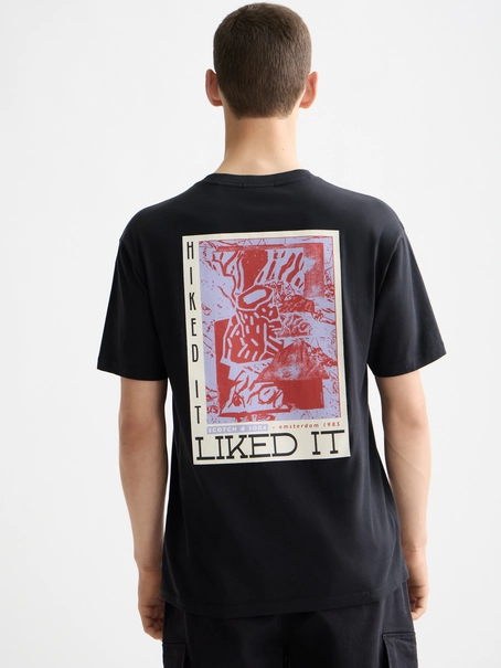 Scotch & Soda Relaxed Fit Front + Back AW T-shirt