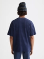 Scotch & Soda Relaxed-fit horizonal textured t-sh