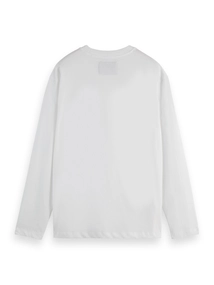 Scotch & Soda Relaxed-fit long-sleeved artwork t-