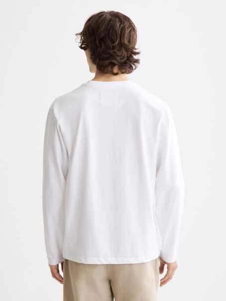 Scotch & Soda Relaxed-fit long-sleeved artwork t-