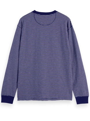 Scotch & Soda Relaxed Fit Striped Henley