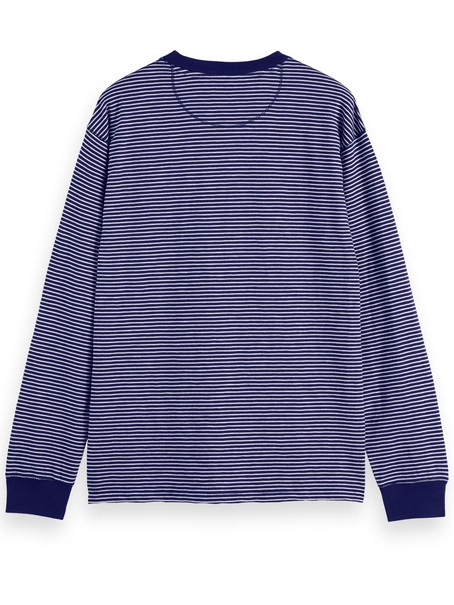 Scotch & Soda Relaxed Fit Striped Henley