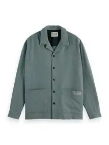 Scotch & Soda Relaxed fit structured overshirt