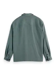 Scotch & Soda Relaxed fit structured overshirt