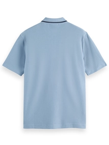 Scotch & Soda Relaxed-fit structured polo