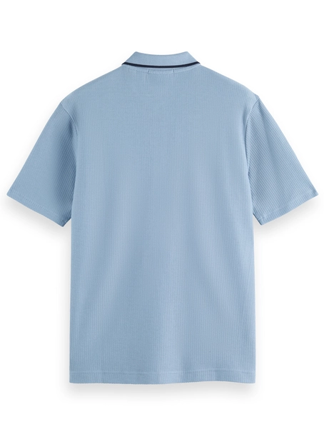 Scotch & Soda Relaxed-fit structured polo