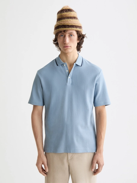 Scotch & Soda Relaxed-fit structured polo