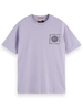 Scotch & Soda Relaxed-fit washed artwork t-shirt