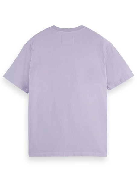 Scotch & Soda Relaxed-fit washed artwork t-shirt